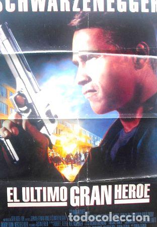Medallas tem&aacute;ticas: afiche original de la pelicula el ultimo gran heroe - Foto 1