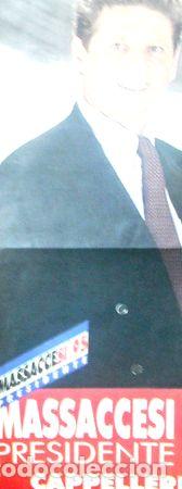 Medaglie tematiche: afiche politico campana 1995 ucr massaccesi cappelleri