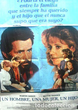 Medaglie tematiche: afiche original de la pelicula un hombre una mujer un hijo