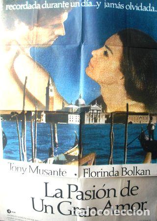 M&eacute;dailles th&eacute;matiques: afiche original de la pelicula la pasion de un gran amor