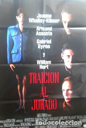 Medallas tem&aacute;ticas: afiche original de la pelicula traicion al jurado - Foto 1