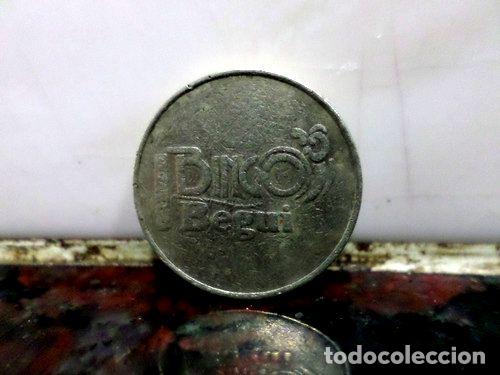 Medaglie tematiche: ficha bingo begui