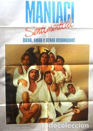 Medalhas tem&aacute;ticas: afiche original de la pelicula maniaci sentimentali