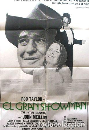 Medaglie tematiche: afiche orig de la pelicula el gran showman con rod taylor