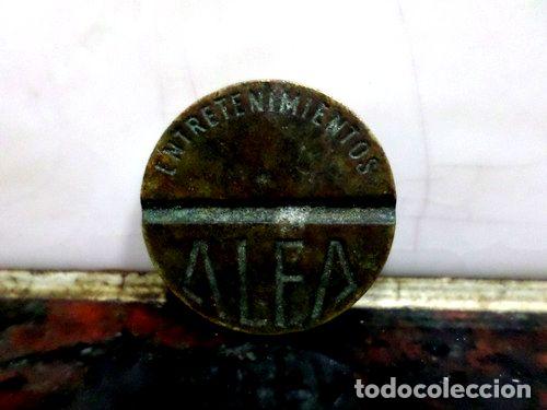 Medallas tem&aacute;ticas: ficha token entretenimientos alfa - Foto 1
