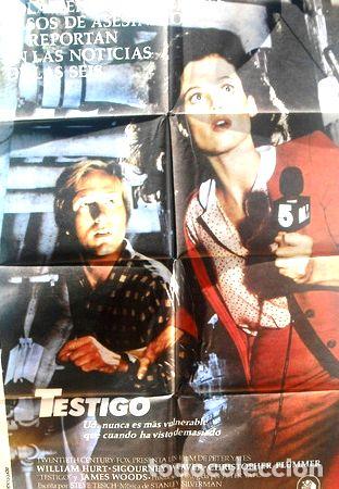 Medaglie tematiche: afiche orig de la pelicula testigo dirigida por peter yates