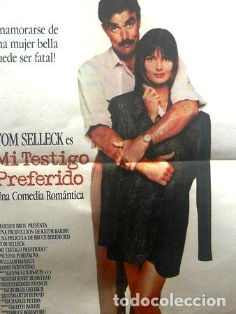 Medaglie tematiche: afiche original de la pelicula mi testigo preferido