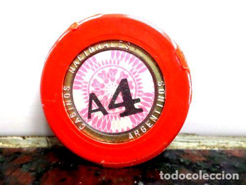 Medaglie tematiche: ficha casinos nacionales argentinos a4