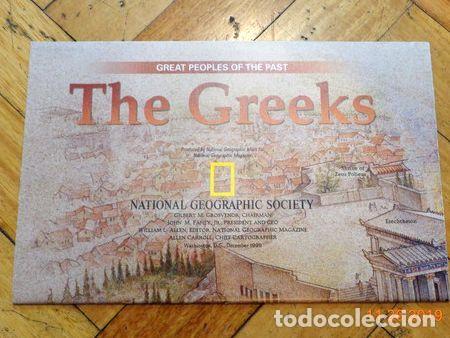 Medaglie tematiche: the greeks mapa national geographic