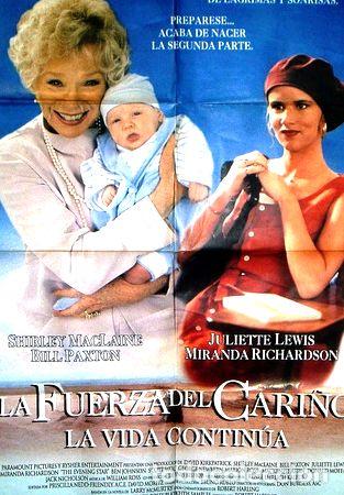 Medaglie tematiche: afiche de la pelicula la fuerza del carino la vida continua