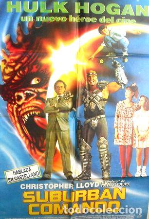 M&eacute;dailles th&eacute;matiques: afiche original pelicula suburban comando christopher lloyd