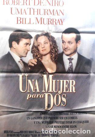 M&eacute;dailles th&eacute;matiques: afiche original de la pelicula una mujer para dos r de niro