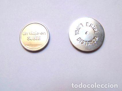 M&eacute;dailles th&eacute;matiques: cospel subterraneo y ficha de telefono para larga distancia