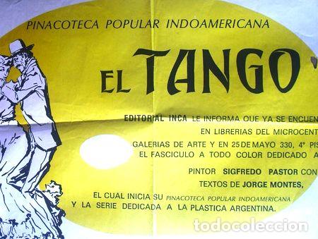 Medaglie tematiche: afiche original pinacoteca popular el tango sigfredo pastor