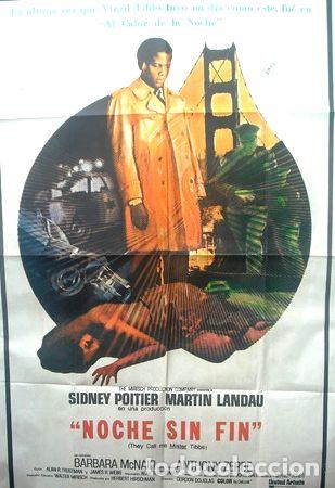 Medaglie tematiche: afiche orig de la pelicula noche sin fin con sidney poitier