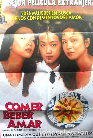 Medaglie tematiche: afiche original de la pelicula comer beber amar de ang lee