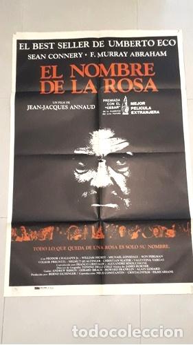 Medaglie tematiche: afiche cine el nombre de la rosa orig