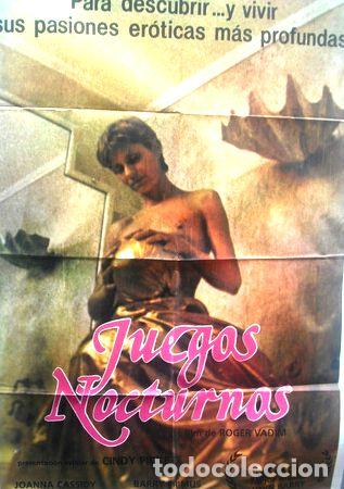 Medaglie tematiche: afiche orig de la pelicula juegos nocturnos de roger vadim