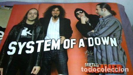 Medaglie tematiche: system of a down poster gigante 82 de ancho x 58 de alto