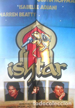 Medallas tem&aacute;ticas: afiche original de la pelicula ishtar con dustin hoffman - Foto 1