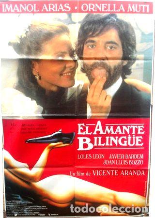 Medaglie tematiche: afiche pelicula el amante bilingue imanol arias orn mutti