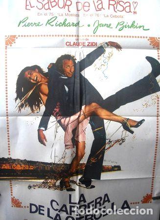 Medallas tem&aacute;ticas: afiche original de la pelicula la carrera de la cebolla - Foto 1