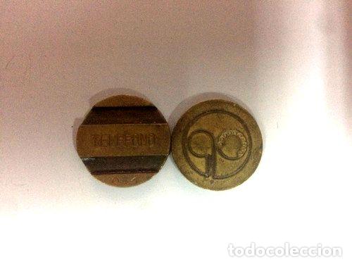 Medallas tem&aacute;ticas: moneda cospeles telecom - Foto 1