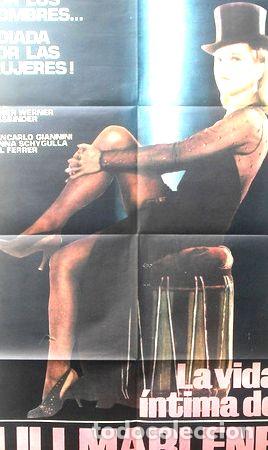 M&eacute;dailles th&eacute;matiques: afiche orig de la pelicula la vida intima de lili marlene