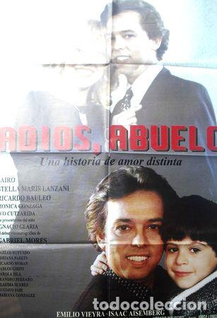 M&eacute;dailles th&eacute;matiques: afiche orig pelicula adios abuelo con jairo s m lanzani