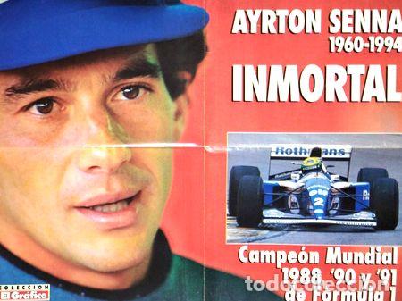 M&eacute;dailles th&eacute;matiques: poster ayrton senna campeon formula 1 el grafico