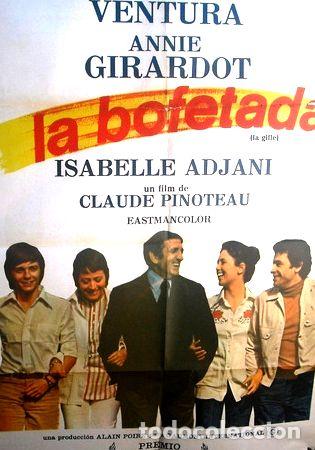 M&eacute;dailles th&eacute;matiques: afiche original de la pelicula la bofetada con lino ventura