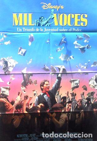 M&eacute;dailles th&eacute;matiques: afiche original de la pelicula mil voces de walt disney