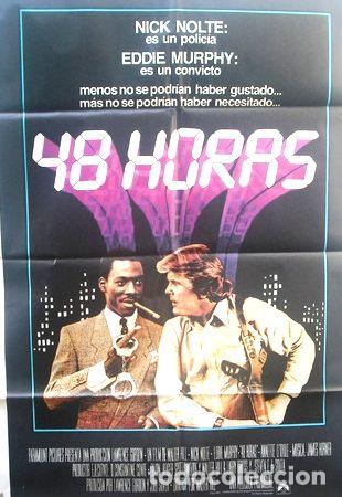 M&eacute;dailles th&eacute;matiques: afiche orig de la pelicula 48 horas nick nolte e murphy