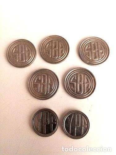 M&eacute;dailles th&eacute;matiques: cospel de subte antiguas argentinas