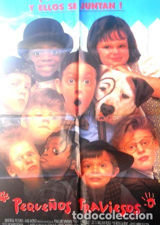 M&eacute;dailles th&eacute;matiques: afiche original de la pelicula pequenos traviesos