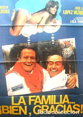 Thematic medals: afiche original de la pelicula la familia bien gracias