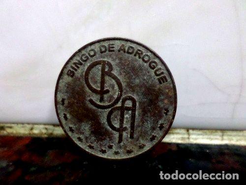 Medallas tem&aacute;ticas: ficha bingo de adrogue token - Foto 1