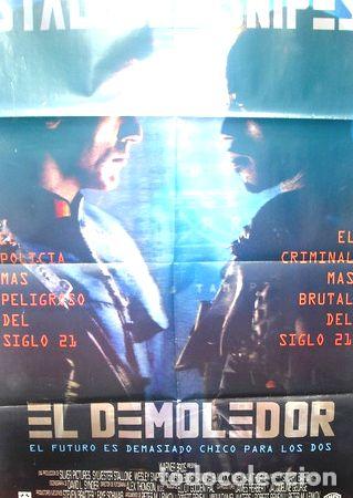 Medaglie tematiche: afiche orig de la pelicula el demoledor sylvester stallone