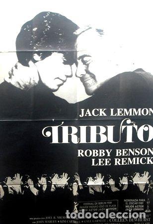 Medallas tem&aacute;ticas: afiche original de la pelicula tributo con jack lemon - Foto 1