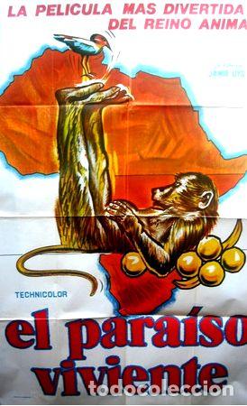 Medaglie tematiche: afiche original de la pelicula el paraiso viviente j uys