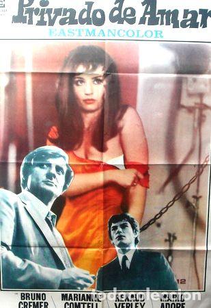 M&eacute;dailles th&eacute;matiques: afiche original de la pelicula privado de amar