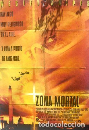 M&eacute;dailles th&eacute;matiques: afiche original de la pelicula zona mortal con wesley snipes