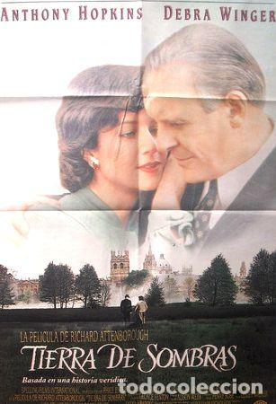 M&eacute;dailles th&eacute;matiques: afiche orig pelicula tierra de sombras anthony hopkins