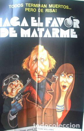 M&eacute;dailles th&eacute;matiques: afiche original de la pelicula haga el favor de matarme