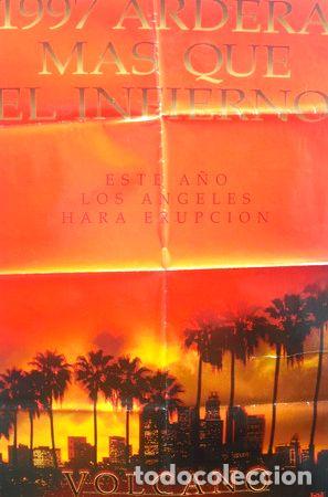 M&eacute;dailles th&eacute;matiques: afiche pelicula volcano 1997 ardera mas que el infierno