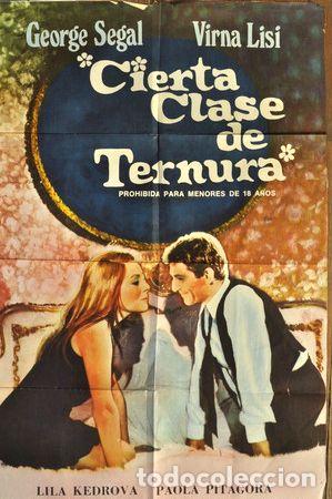 Medaglie tematiche: virna lisi cierta clase ternura 1969 afiche cine erotico