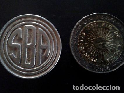 M&eacute;dailles th&eacute;matiques: ficha cospel subte antiguo de los grandes