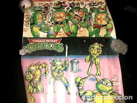 Medalhas tem&aacute;ticas: posters de carton de las tortugas ninja x2