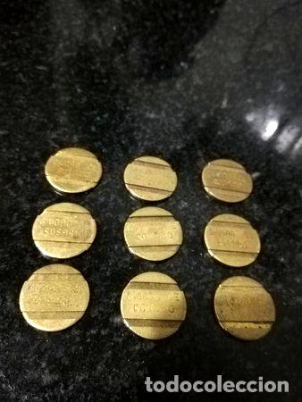 Medalhas tem&aacute;ticas: ficha cospel ciudad de rosariolote de 9