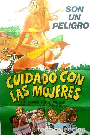 Medalhas tem&aacute;ticas: afiche orig pelicula cuidado con las mujeres muy raro